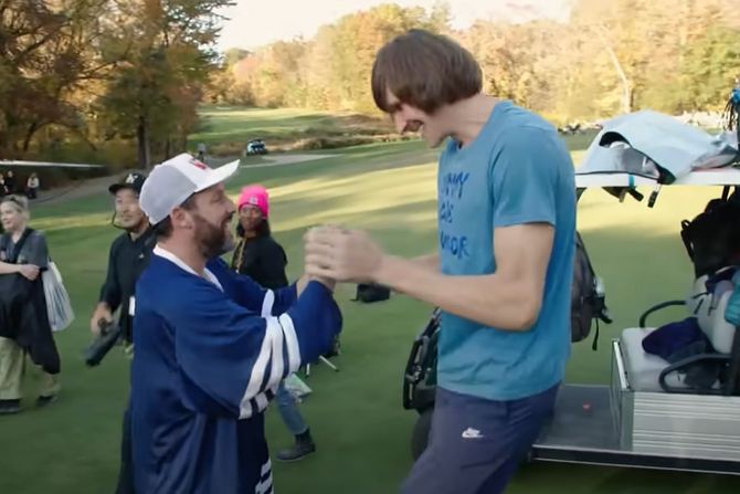 Adam Sendler, Boban Marjanović, film "Happy Gilmore 2"