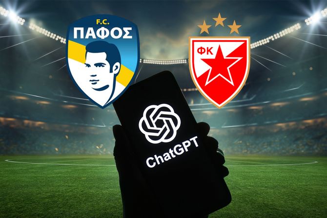 Fudbal , ChatGPT, FK Pafos i FK Crvena zvezda