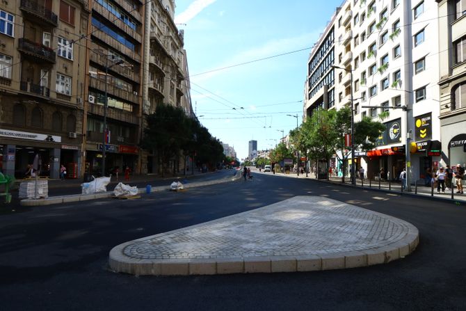 Radovi u centru grada Radovi u centru grada