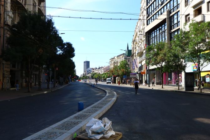 Radovi u centru grada