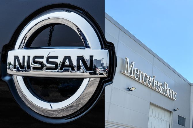 Mercedes Benc i Nissan