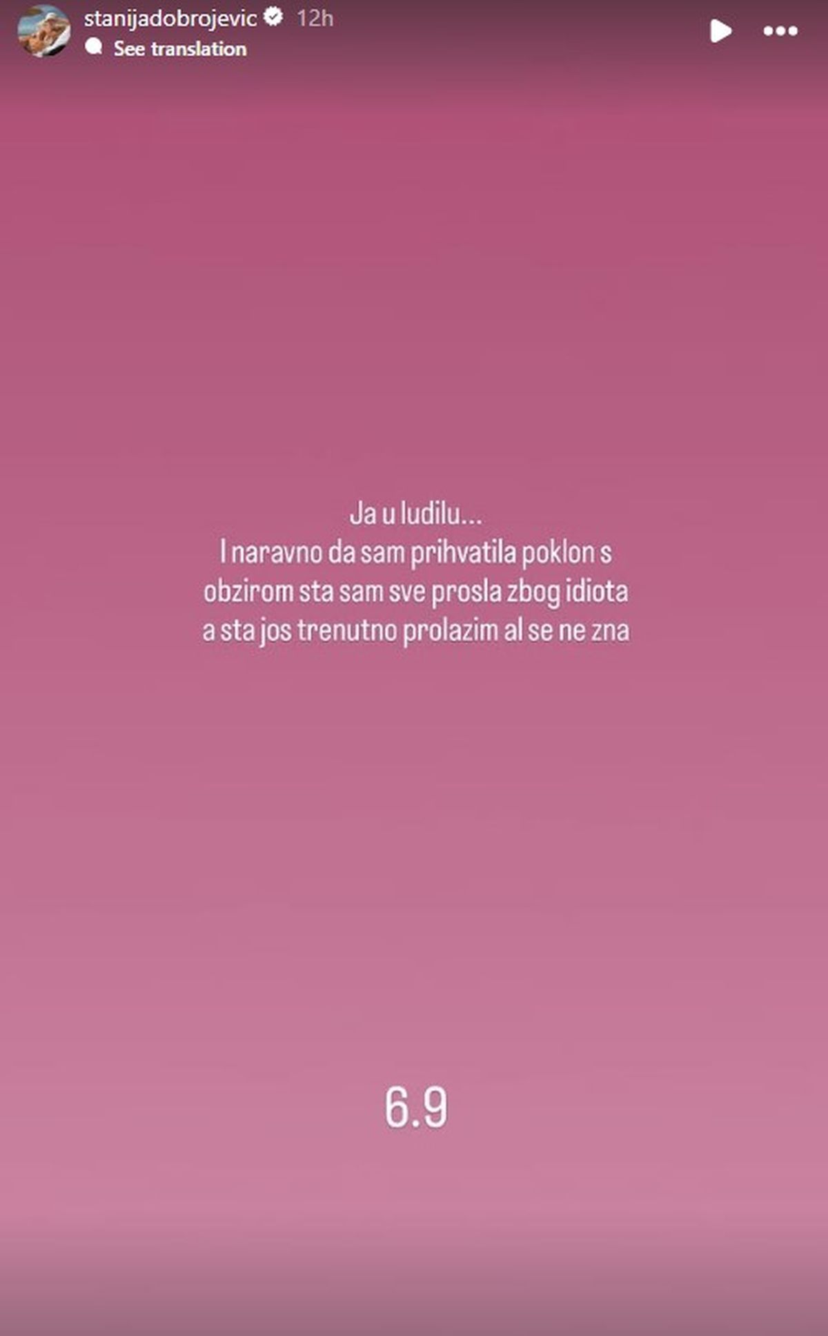 Staniji Dobrojević preko noći legli milioni! Objavila sliku stanja na računu i šokirala: "Moj današnji poklon"
