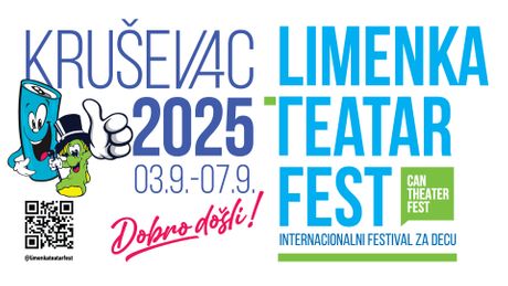 Limenka Teatar Fest – Jedinstveni pozorišni festival za decu stiže u Kruševac Limenka Teatar Fest – Jedinstveni pozorišni festival za decu stiže u Kruševac
