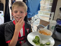 Lennie Sartin, dečak i krompir