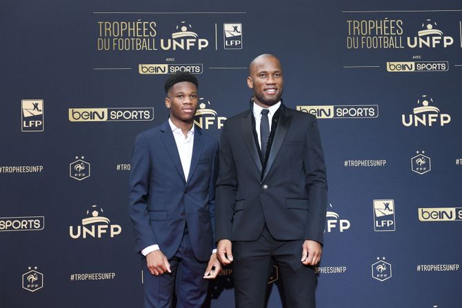 Didije Drogba i Isak Drogba