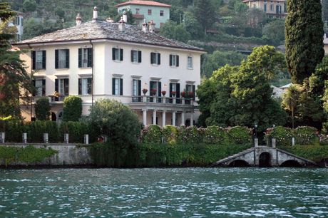 Jezero Komo, Italija, vila, Džordž Kluni Jezero Komo, Italija, vila, Džordž Kluni