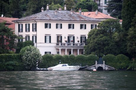 Jezero Komo, Italija, vila, Džordž Kluni