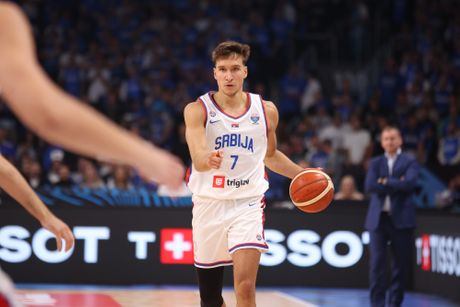 Bogdan Bogdanović, Srbija - Estonija, Eurobasket 2025 Riga, košarka, košarkaši Srbije Bogdan Bogdanović, Srbija - Estonija, Eurobasket 2025 Riga, košarka, košarkaši Srbije