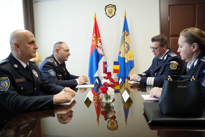 Vasiljevic Direktor policije Rumunije Sastanak Vasiljevic Direktor policije Rumunije Sastanak