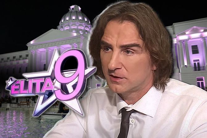 Bela kuća, Željko Mitrović, logo Elita 9 Bela kuća, Željko Mitrović, logo Elita 9