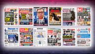NASLOVNE STRANE SUTRAŠNJIH NOVINA: Prelistavanje štampe za petak, 29. avgust 2025. godine