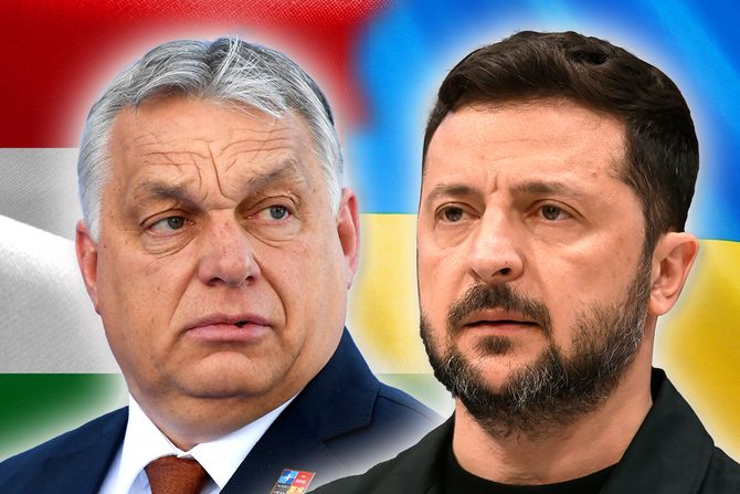 Viktor Orban i Volodimir Zelenski Viktor Orban i Volodimir Zelenski