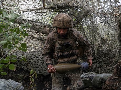 Ukrajinski odbrambeni položaji u Donbasu