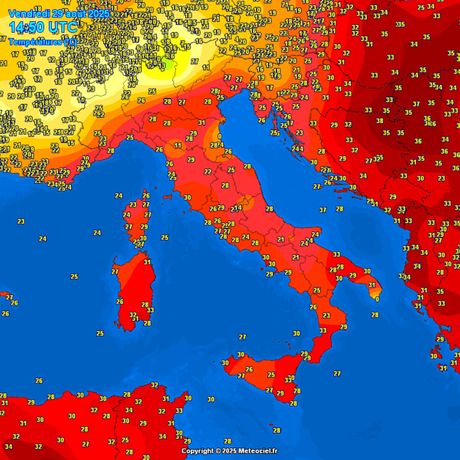 Današnje temperature vazduha Današnje temperature vazduha