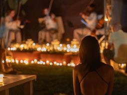 Candle night, Noć sveća, Eko dvorištance