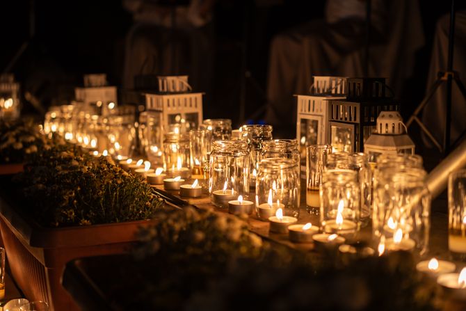 Candle night, Noć sveća, Eko dvorištance Candle night, Noć sveća, Eko dvorištance