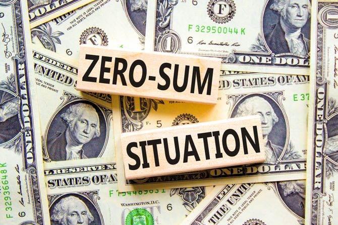 Zero-sum situacija Zero-sum situacija