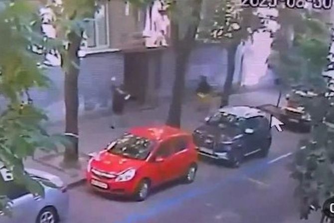 Andriy Parubiy, Andrii Parubii, trenutak ubiststva, ubistvo