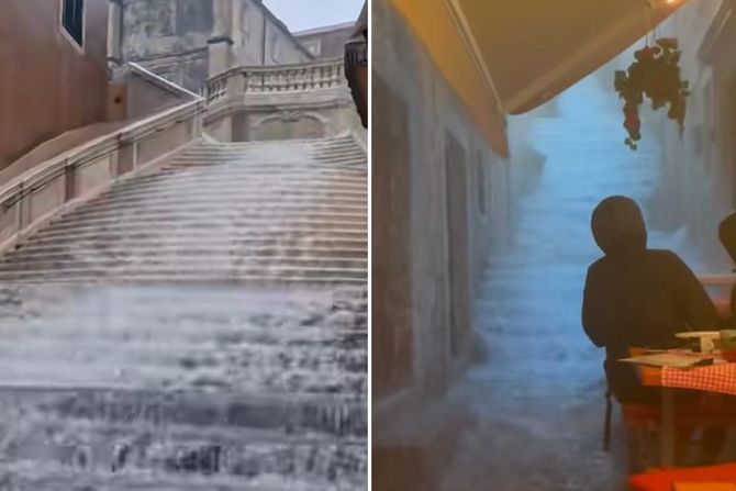 Dubrovnik, nevreme