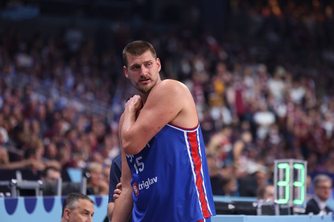 Nikola Jokić povreda, Srbija - Letonija , Eurobasket 2025, košarka