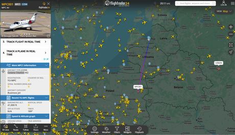 Bogdan Bogdanović, avion Bogdan Bogdanović, avion