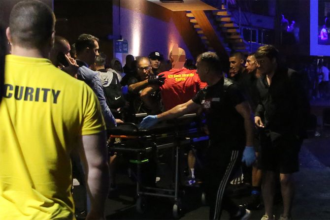 budva povređen čovek tokom borbi, BKFC Budva, Povređen čovek budva povređen čovek tokom borbi, BKFC Budva, Povređen čovek