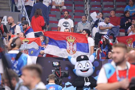 Zastava navijači Srbije Eurobasket 2025 Zastava navijači Srbije Eurobasket 2025