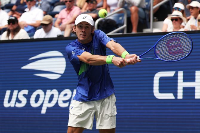 Aleks De Minor, Leandro Rijedi, US Open 2025 Aleks De Minor, Leandro Rijedi, US Open 2025