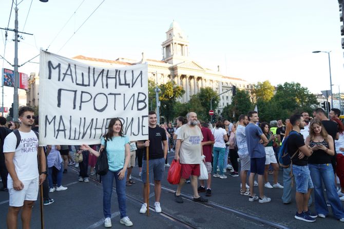 Protesti šetnja srednjoškolci Beograd Protesti šetnja srednjoškolci Beograd