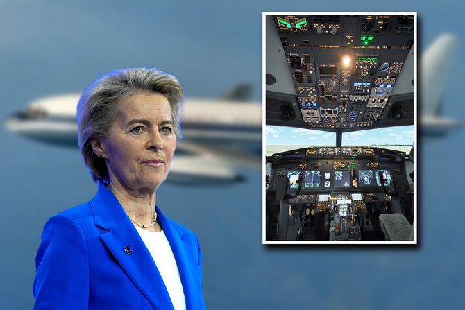 Ursula, avion, satelit