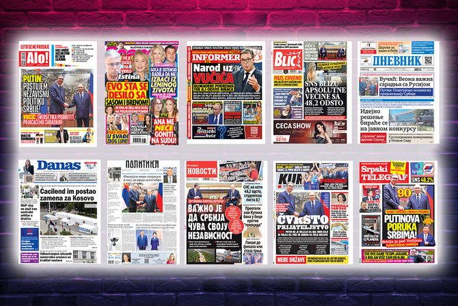 Prelistavanje pregled štampe naslovne strane novine Fičer Prelistavanje pregled štampe naslovne strane novine Fičer