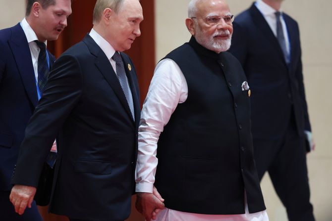 Vladimir Putin i nerandra Modi Vladimir Putin i nerandra Modi