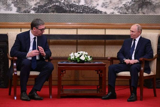 Aleksandar Vučić Vladimir Putin