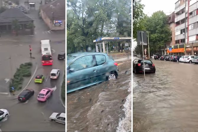 Srbija , kragujevac nevreme