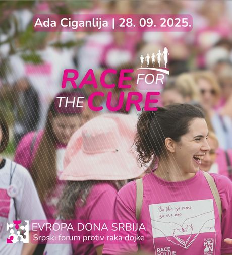 Trka za podrsku zenama obolelim od raka dojke, Race for the Cure, na Adi Ciganliji Trka za podrsku zenama obolelim od raka dojke, Race for the Cure, na Adi Ciganliji