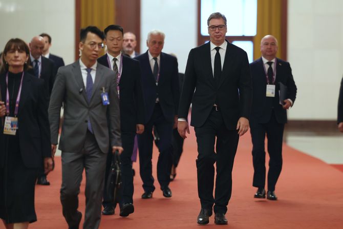 Aleksandar Vučić, Peking Aleksandar Vučić, Peking