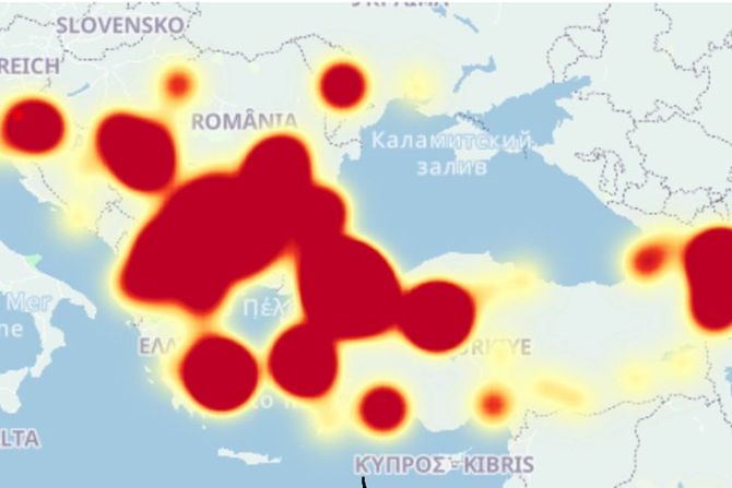 Mapa pada interneta