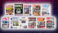 NASLOVNE STRANE SUTRAŠNJIH NOVINA: Prelistavanje štampe za petak, 5. septembar 2025. godine