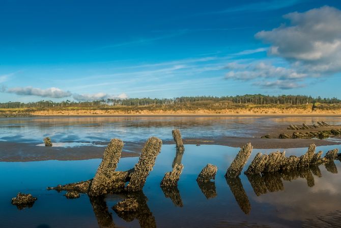Cefn Sidan plaža, Vels Cefn Sidan plaža, Vels