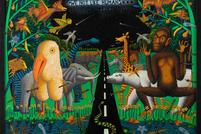 Dragan Radović- Not like humans, 2024.