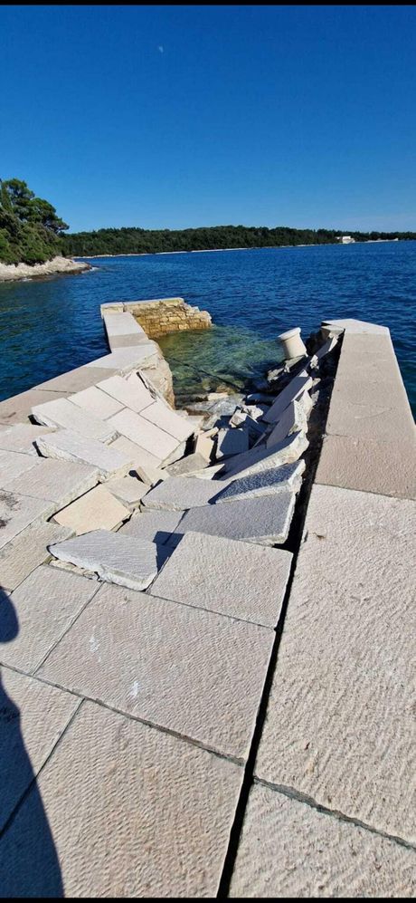 Hrvatska, Mol kod Bele vile na Brionima