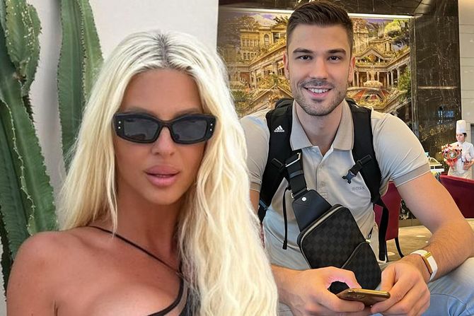 Nikola Jovanović i Jelena Karleuša