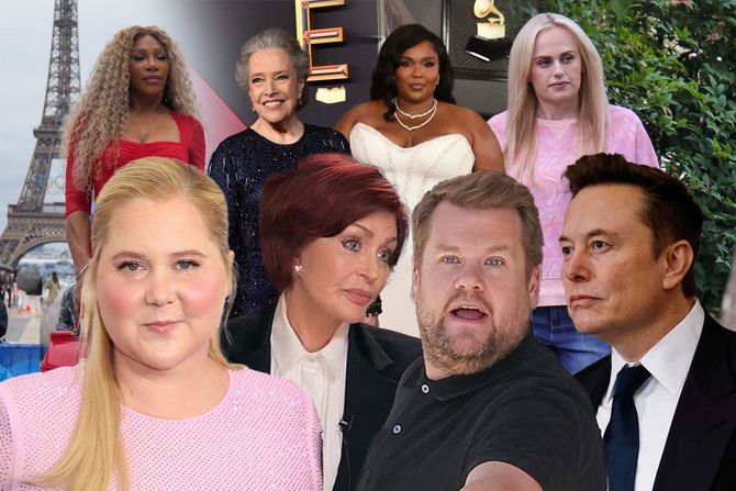 Serena Vilijams, Keti Bejts, Rebel Vilson, Lizo, Džejms Korden, Ejmi Šumer, Šeron Ozborn, Ilon Mask Serena Vilijams, Keti Bejts, Rebel Vilson, Lizo, Džejms Korden, Ejmi Šumer, Šeron Ozborn, Ilon Mask