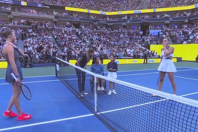 Marijana Veljović sudi finale US Open 2025