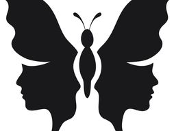 test ličnosti, testovi ličnosti, leptir, lice čoveka