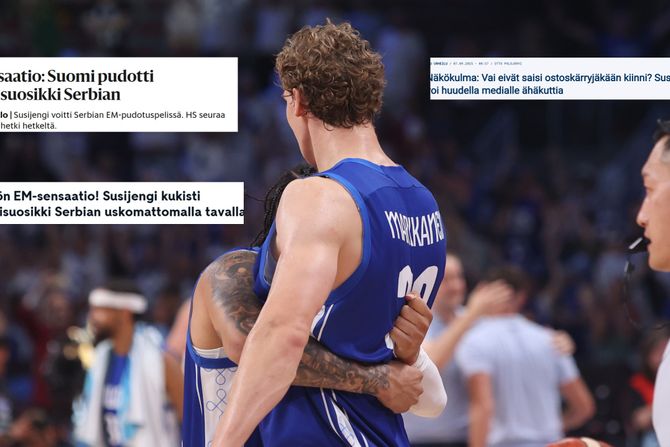 Košarkaši Finske, Eurobasket 2025, mediji Košarkaši Finske, Eurobasket 2025, mediji
