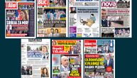 NASLOVNE STRANE SUTRAŠNJIH NOVINA: Prelistavanje štampe za ponedeljak, 8. septembar 2025. godine