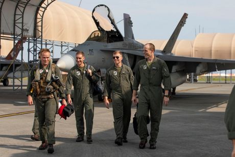 F/A-18 Hornets VMFA-232 Red Devils F/A-18 Hornets VMFA-232 Red Devils