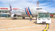 Boing 737-300 ponovo na Aerodromu Morava: Saudijske košarkašice se vratile kući