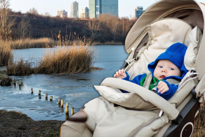 Wienerberger jezero i beba Wienerberger jezero i beba